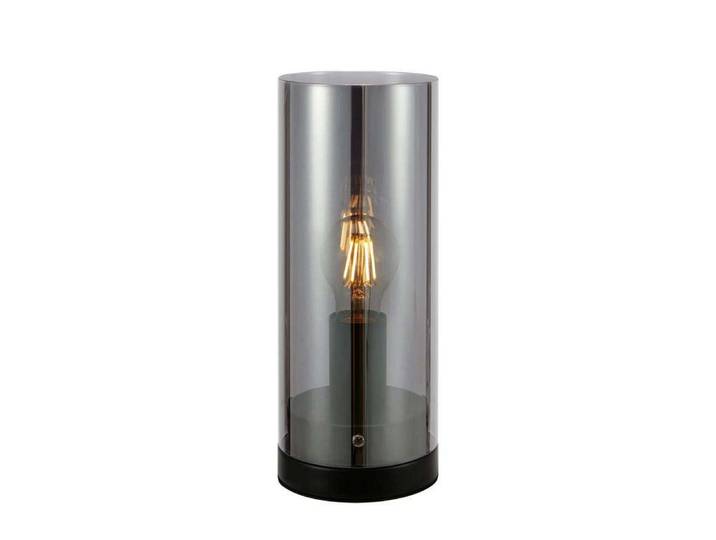 Post Lampe de Table H29 Black/Smoke - Markslöjd - Salon / séjour - Métal