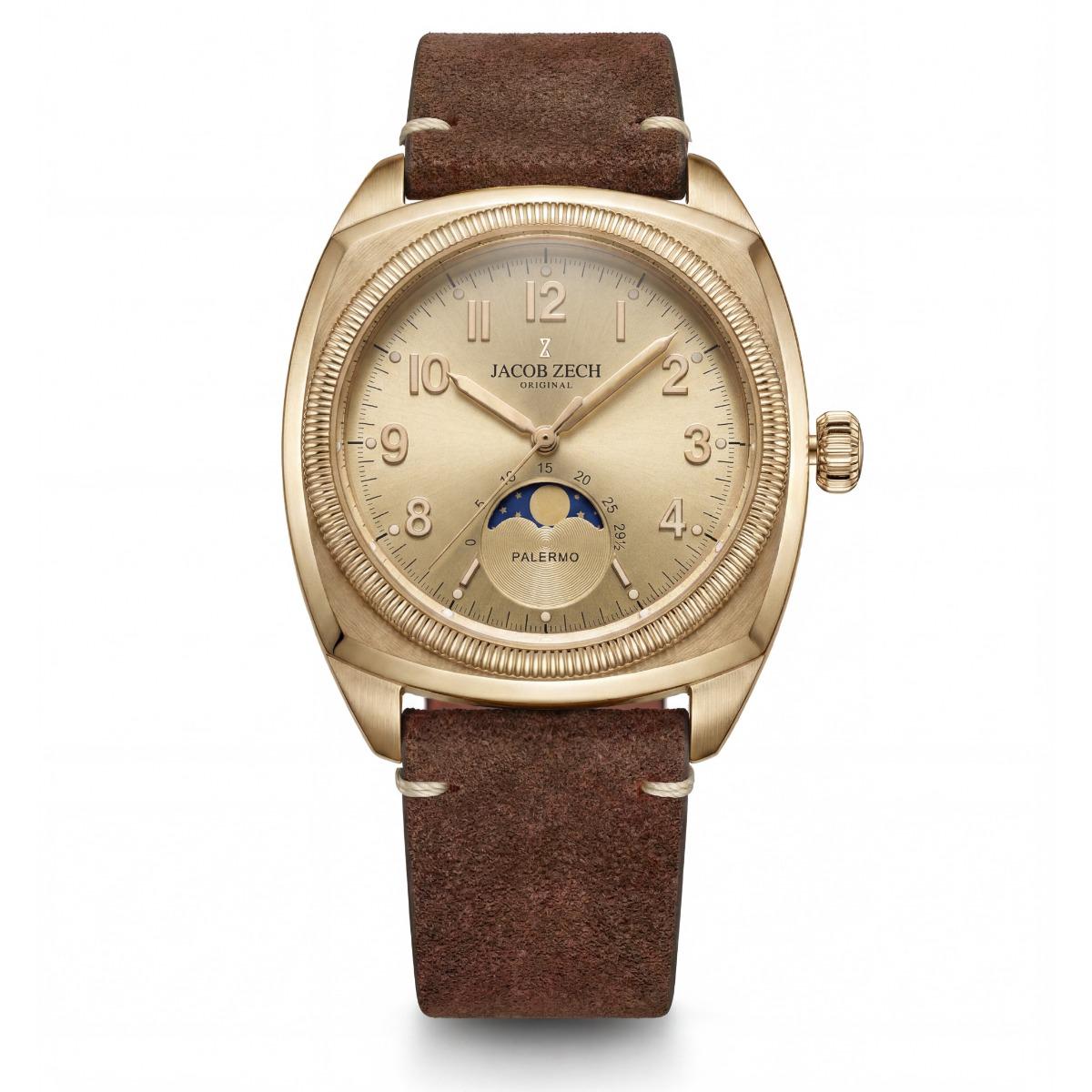 Jacob Zech Horloge Palermo Bruin