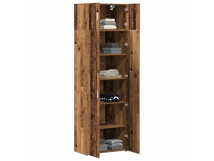 vidaXL Aufbewahrungsschrank 2 STK. Altholz 70 x 42,5 x 225 cm
