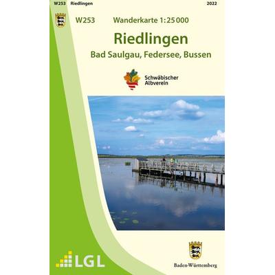 W253 Wanderkarte 1:25 000 Riedlingen, Sonstige von , Landesamt für Geoinformation und Landentwicklung Baden-Württemberg (LGL), 978-3-86398-479-3