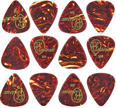 dAndrea Celluloid Pick Set 1,21 Shell Shell