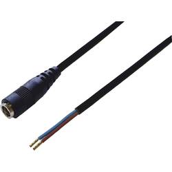 BKL Electronic 075912-750 DC-Steckverbinder DC-Kupplung - Aderendhülsen 2.1 mm 0.75 m 1 St. Single