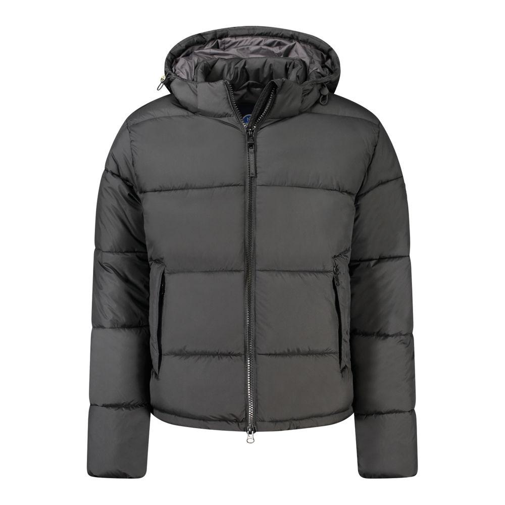 Wattierte Jacke mit Kapuze