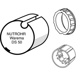 Somfy Adapter LS 40 DS 50x1,5 9701209