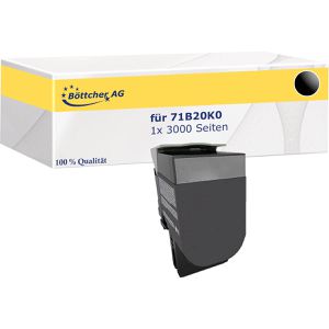kompatibel für Lexmark 71B20K0 3000 Seiten schwarz