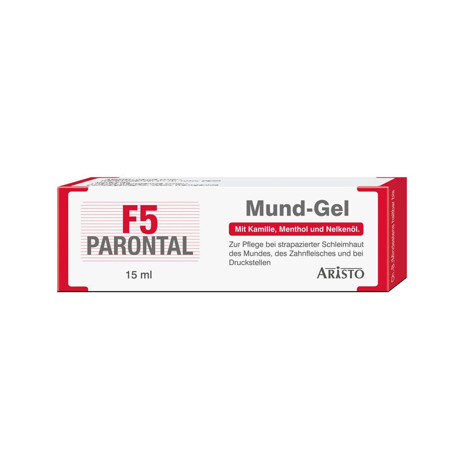Parontal F5 Mundgel 15 ml Gel