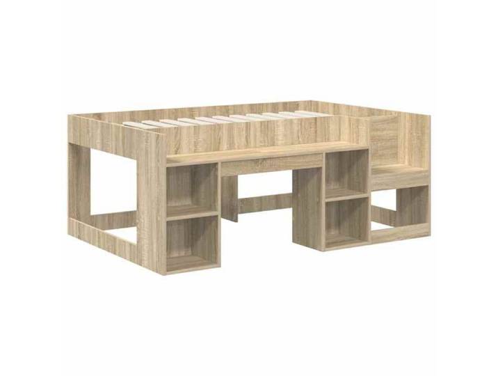 Lit 2 places - Chêne sonoma - - Cadre de lit - moderne - pour enfants 991044