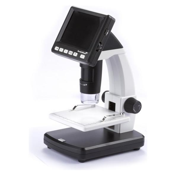 Levenhuk DTX 500 LCD Digitales Mikroskop, schwarz/weiss (61024)