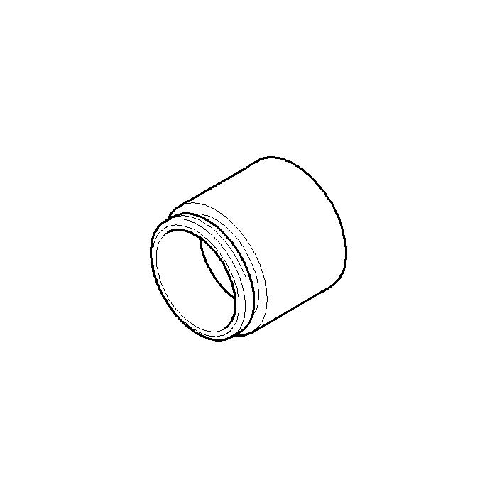 Dornbracht Up-haube verl. 20 mm ehm- 092102016-09 messing