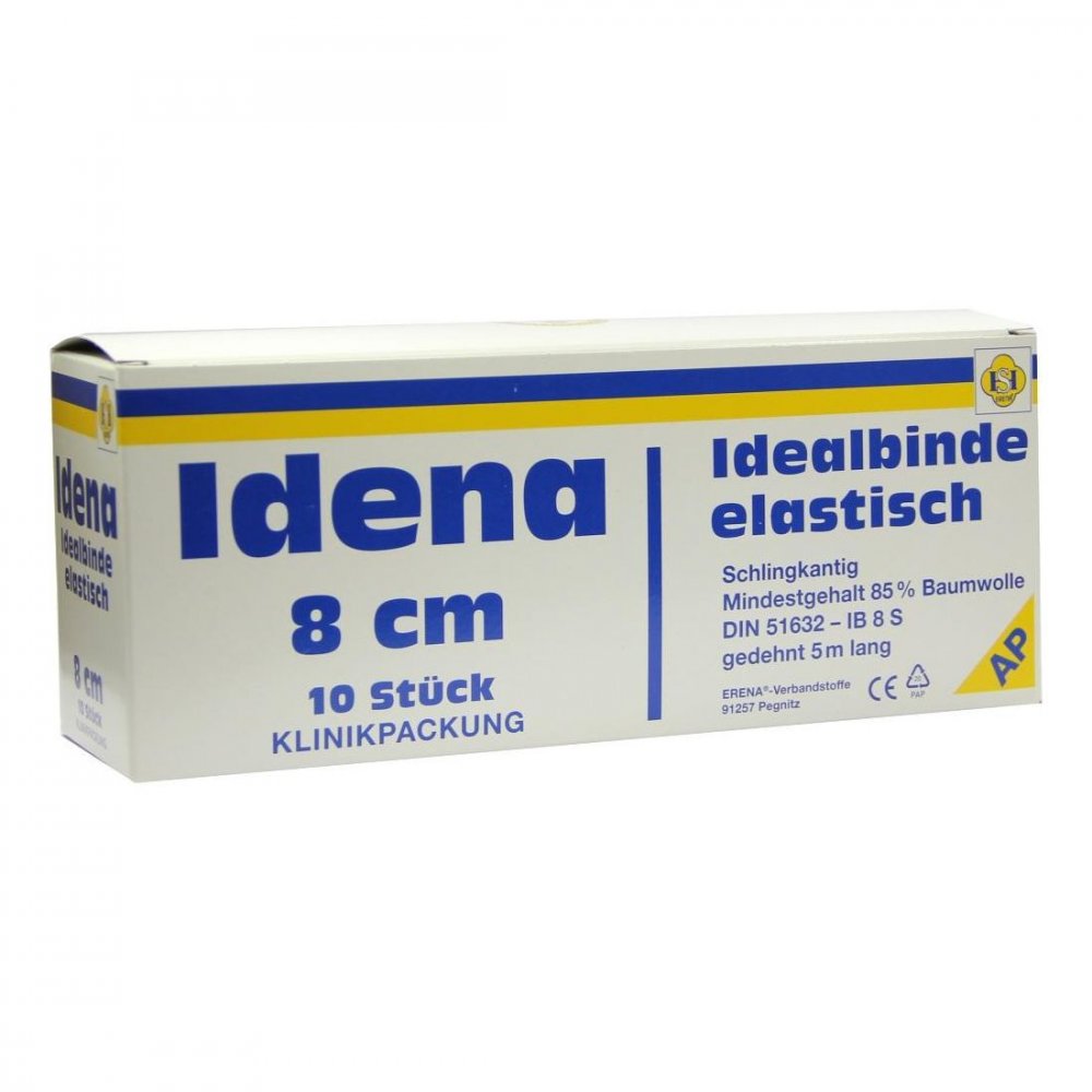 ERENA Verbandstoffe GmbH & Co. KG Idena Idealbinden 8cm Schlingkante 02724920