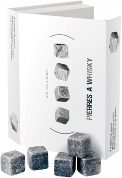 La Maison du Whisky Geschenk-Box Mit 9 Specksteinen Für Whisky