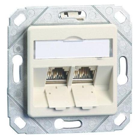 Metz Connect Modul Anschlussdose UPk 2 Port (1309151102-E)