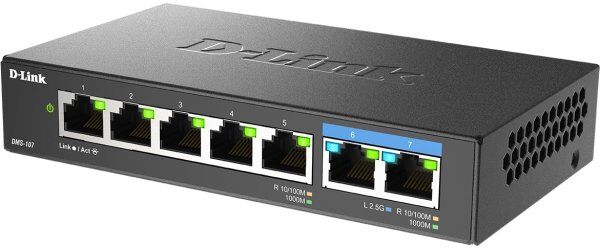 D-Link Switch, 6-Port, Multi-Gigabit