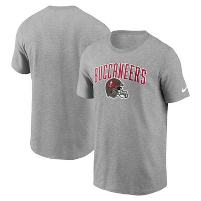 T-Shirt NIKE "Nike T-Shirt Tampa Bay Buccaneers Nike Essential Team", Damen, Gr. XXL, grau, 80% Baumwolle, 20% Polyester, Shirts T-Shirt