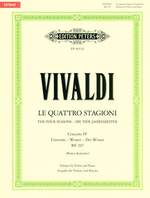 Edition Peters Vivaldi op.8 Nr.4 Winter