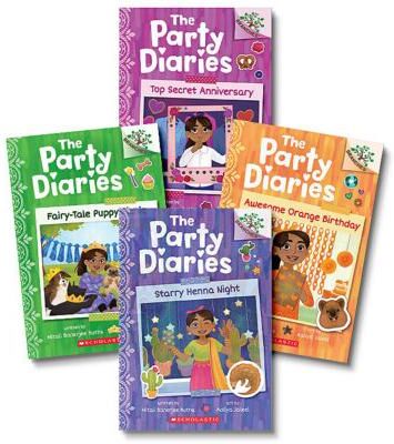 Branches Readers The Party Diaries #1-4 Value Pack (paperback) - by Mitali Banerjee Ruths