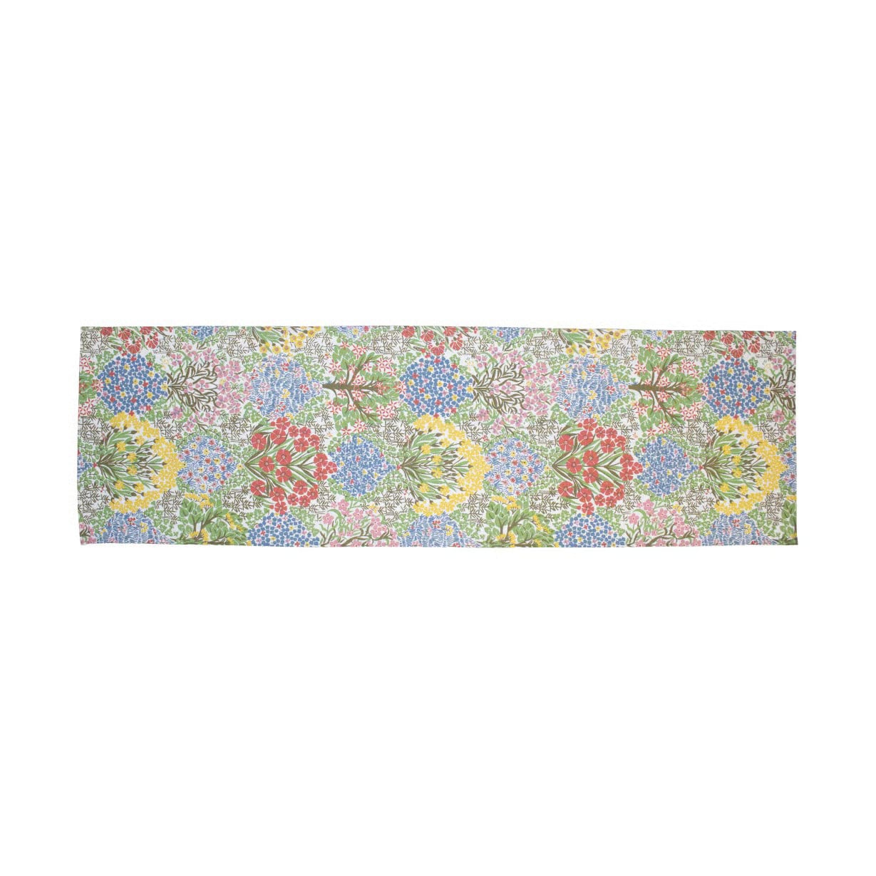 Almedahls Botanic Garden tafelloper Multi-Blauw 45 x 150 cm