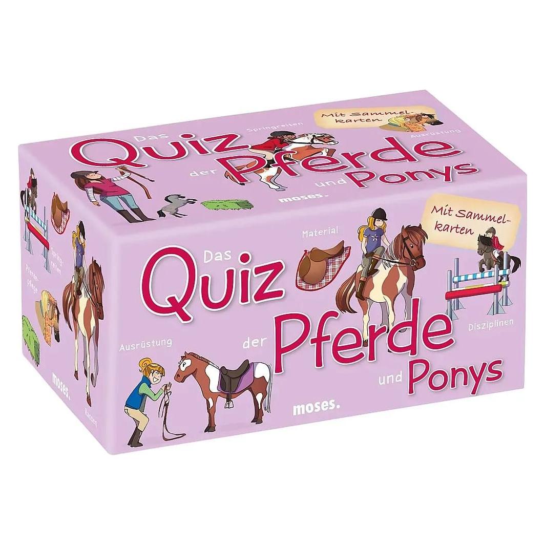 Moses Das Quiz der Pferde und Ponys (Deutsch, 2 - 5 Spieler) (90207)
