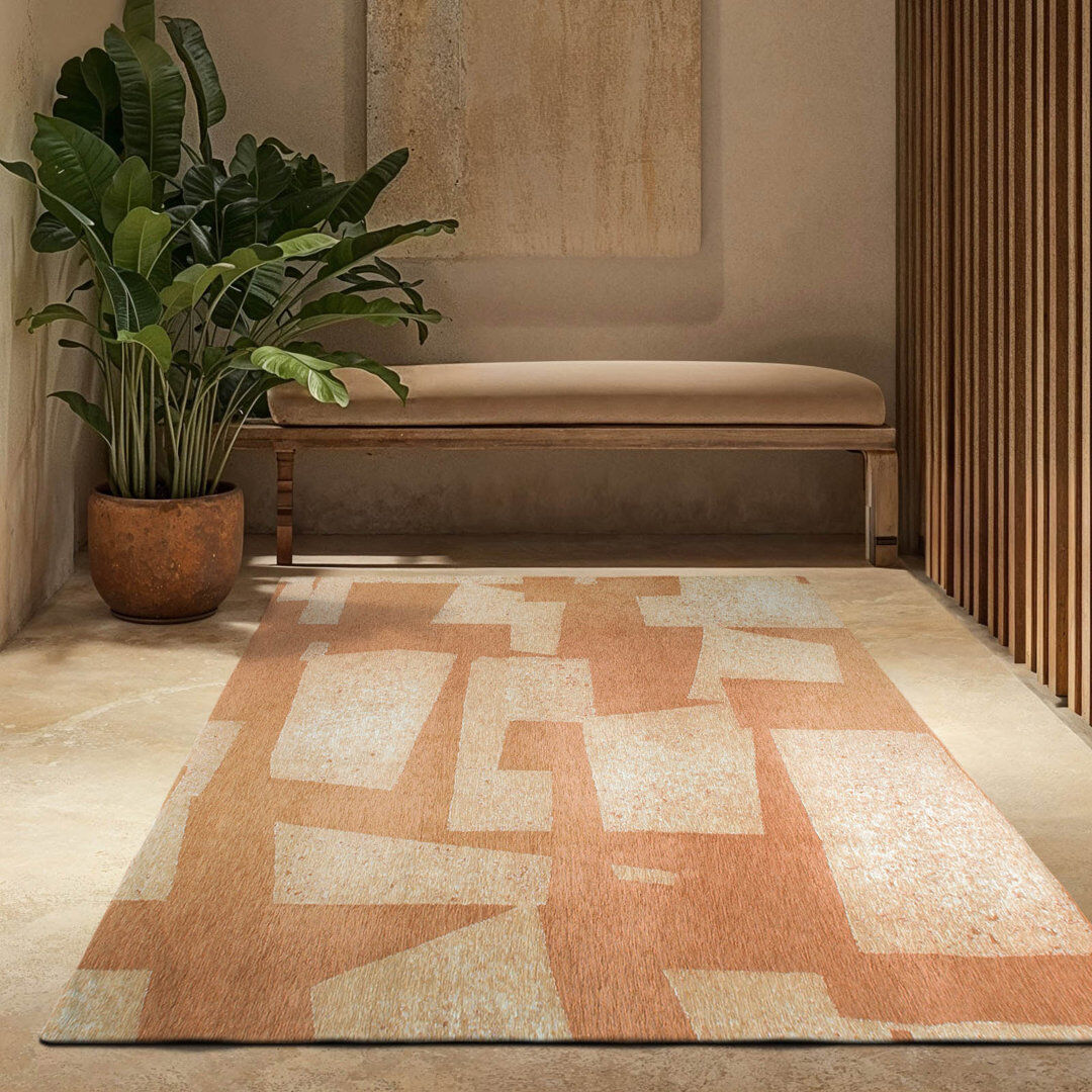 Metro Ber Recycled P.E.T Area Rug Beige Rectangle 240 x 340cm