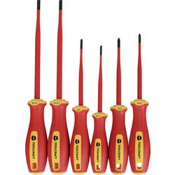 TOOLCRAFT VDE, Werkstatt, Elektrotechnik und Feinwerktechnik Schraubendreher-Set 6teilig Schlitz, Kreuzschlitz Phillips TO-10593216
