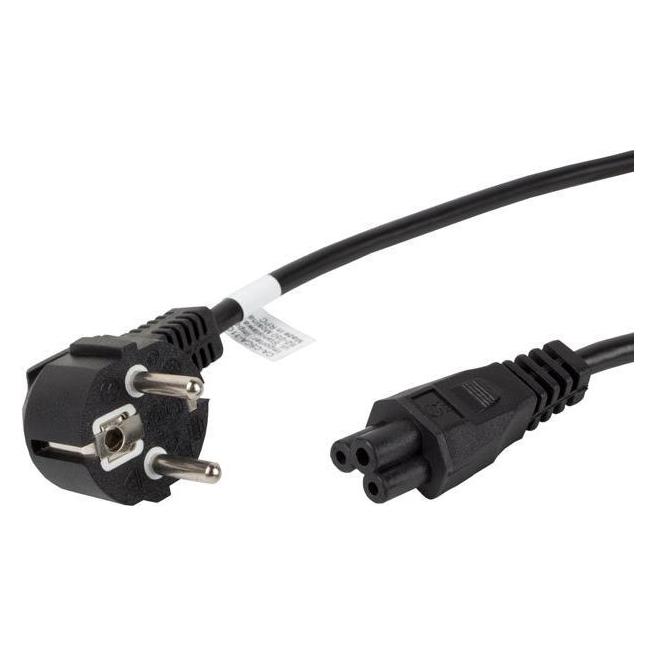 Lanberg CA-C5CA-11CC-0018-BK Stromkabel CEE7/7 -Koppler (1.80 m, CEE 7/7) (CA-C5CA-11CC-0018-BK)