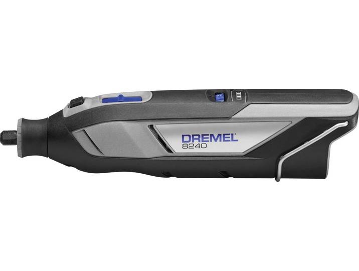 Outil multifonction sans fil Dremel 8240-3/45 F0138240JF + batterie\, chargeur et accessoires 12 V 2\,0 Ah Nombre d'accessoires