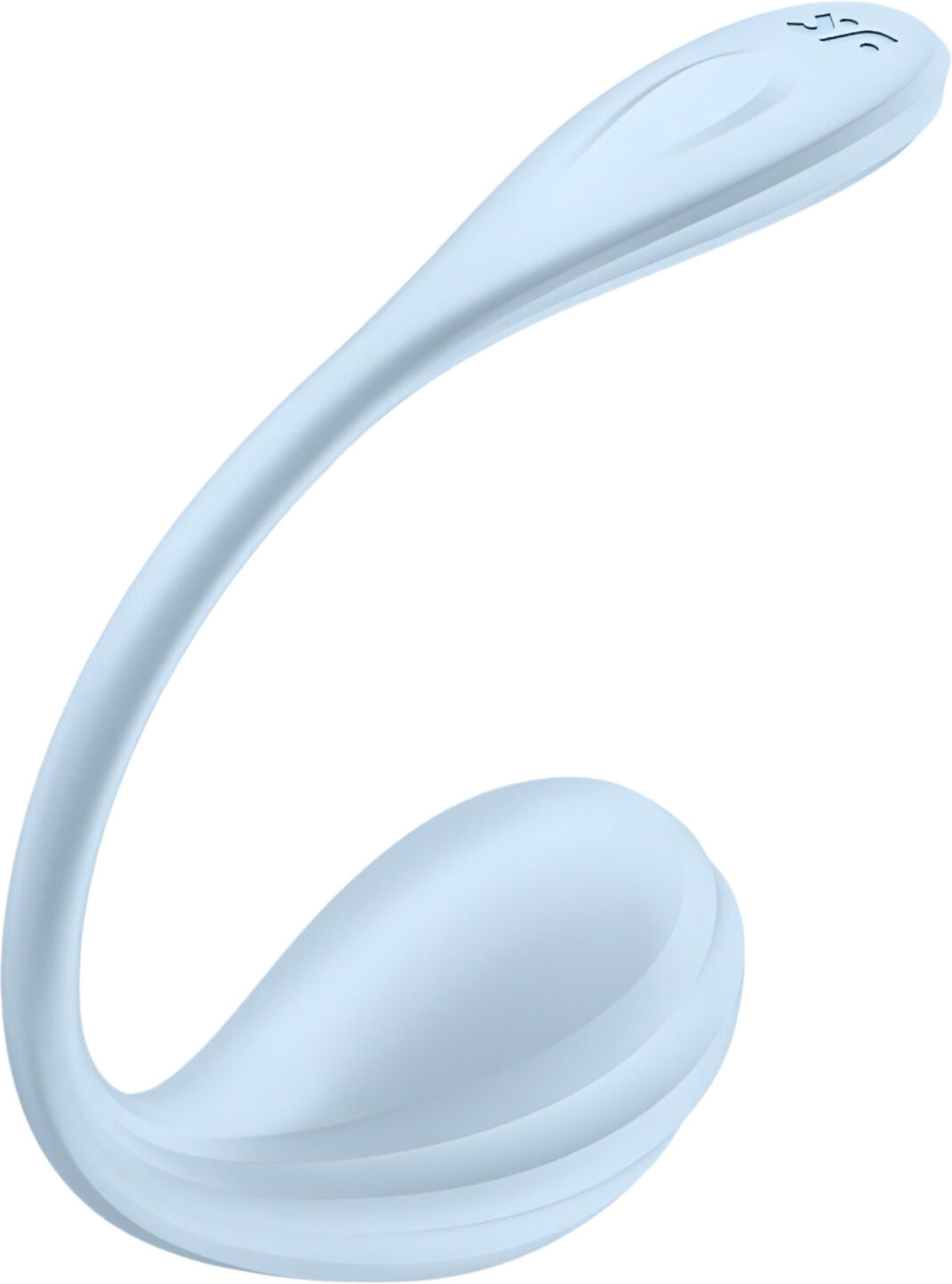 Satisfyer Smooth Petal - wearable app-controlled vibrating egg (blue)