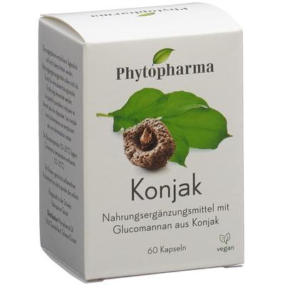 Phytopharma Konjak Kaps Ds 60 Stk St Kapseln