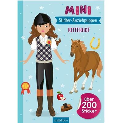 Mini-Sticker-Anziehpuppen – Reiterhof, Taschenbuch von , arsedition, 978-3-8458-5804-3