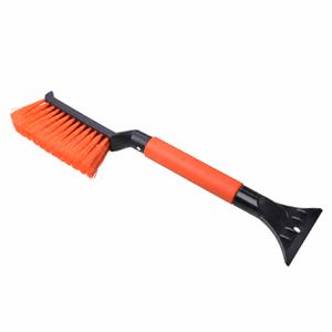 Filmer Eiskratzer 18829, schwarz / orange, 41 x 9,5 cm, mit Schneebesen