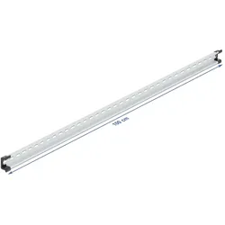 Delock Hutschiene, Serverschrank Zubehör, Grau, Silber
