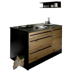 Smartkitchen Kücheninsel JAZZ - B/H/T ca. 145.00x90.00x90.00