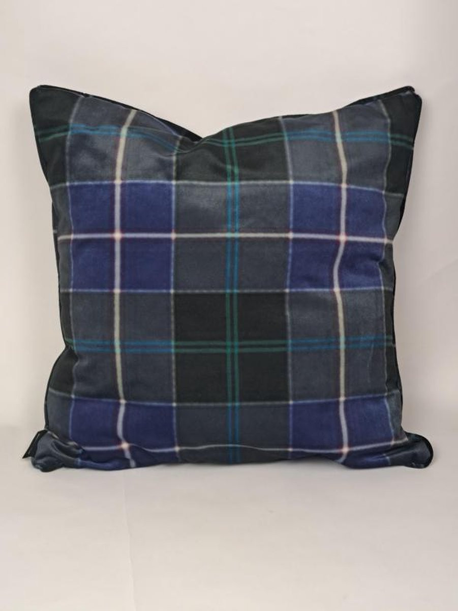 Madison sierkussen Block Purple 45 x 45 cm