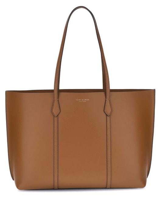 Tory Burch Handtasche aus Kalbsleder in Braun