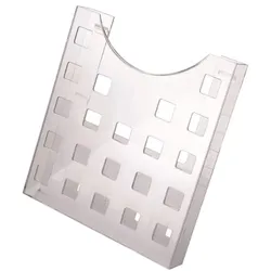 helit Prospekthalter »the grid« A4 transparent, 23.9x26.2x3.7 cm