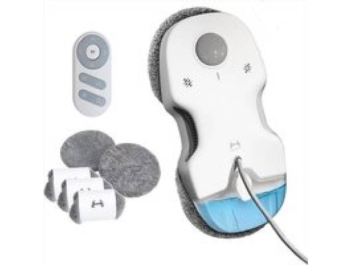 Nettoyeur de vitres (robot) - HUTT - S7 - Aspiration 5500Pa - Réservoir 80 ml - Autonomie 25 min