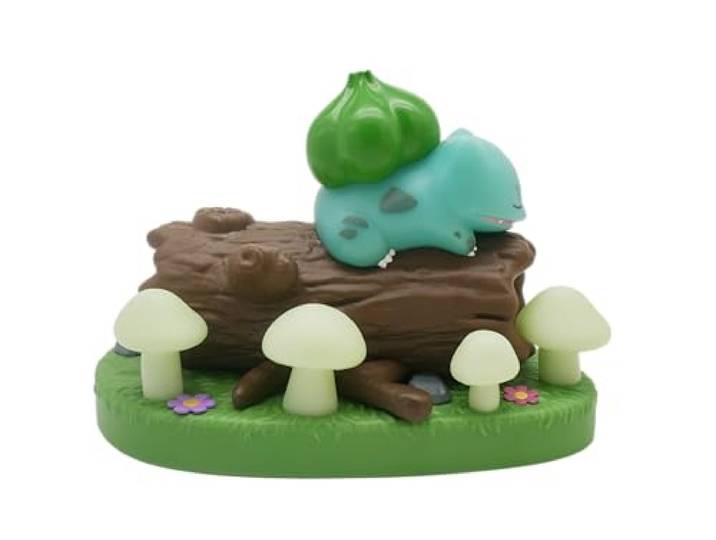 Teknofun - Officiële Pokemon-licentie - POKEMON scene luminosa Bulbasaur Light Figure - USB-C - voor verzameling voor kinderen - 811417