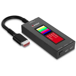 Lindy HDMI 8K30 Signal Generator Signalgenerator Schwarz