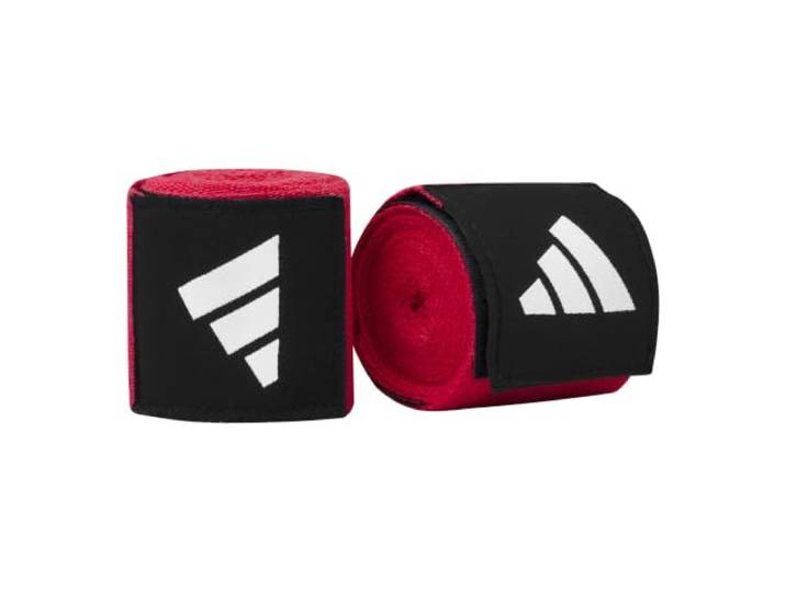 adidas Boxbandagen fürs Handgelenk, 5 x 2,55 m, rot Training Boxing Crepe