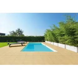 WESERWABEN Pool-/Beckenrandsteine - Licia terrassenplatten  Weiß