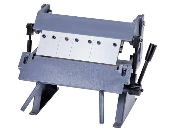 Cintreuse VEVOR\, banc de pliage 305 mm\, épaisseur de pliage acier doux 1 mm\, réglable de 0 à 135 degrés\, cintreuse de tôle\, cintreuse pivotante à 5 doigts\, cintreuse de tôle pour un pliage précis