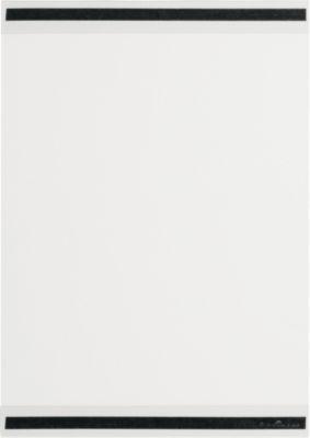 Durable Magnetrahmen rPET, A3-Hochformat, mit 2 rückseitigen Magnetstreifen, RPET-Folie, transparent, 5 Stück