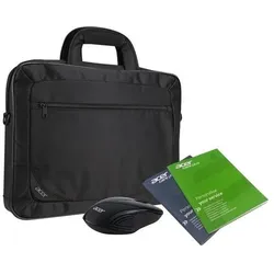 Acer PACK GOLD 15.6PCS SACOCHE + SOURIS + 3 ANS SUR SITE (15.60", Acer), Notebooktasche, Schwarz