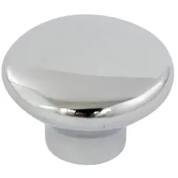 Schranktüren-/Schubladen-Knopf, A4, 21x14mm, Gewinde M4, poliert