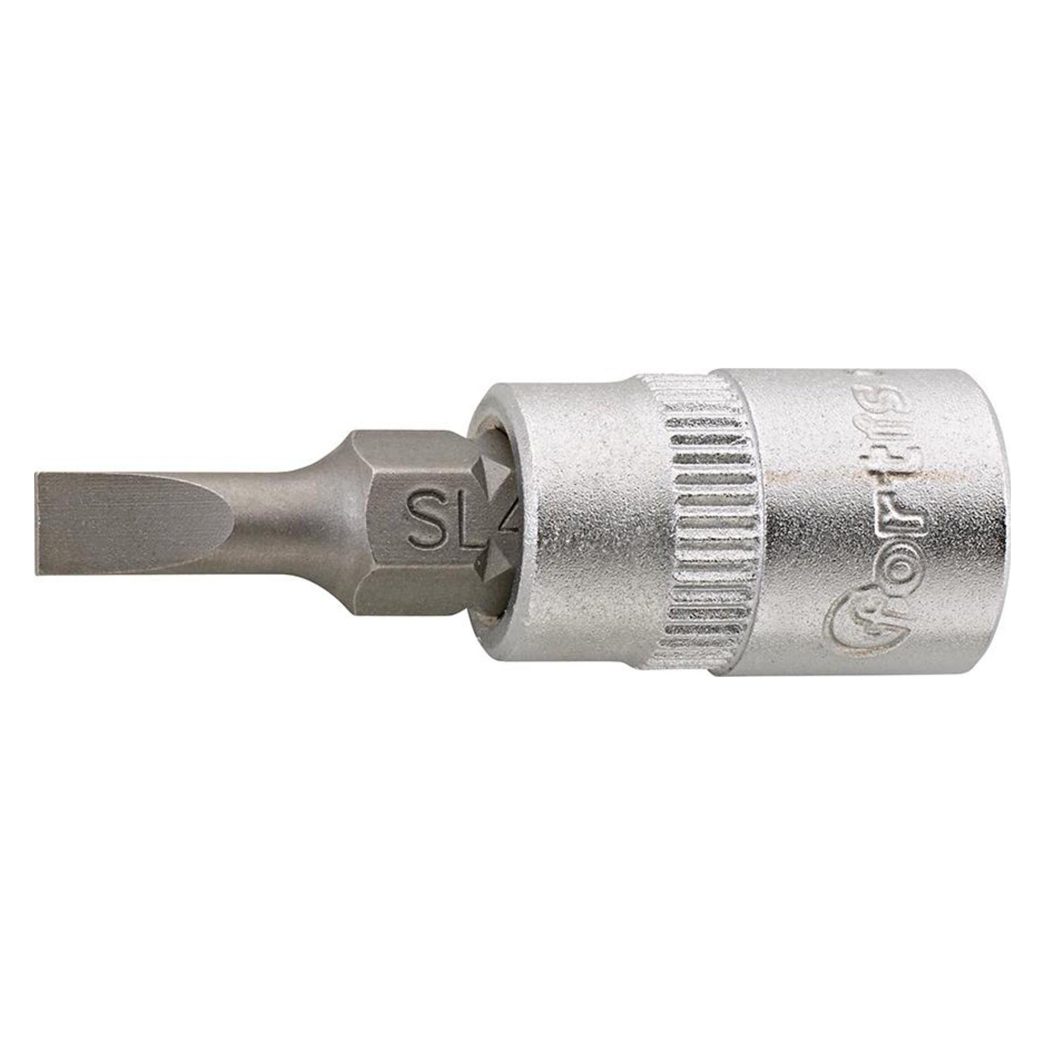 Magni FORTIS Schraubendr.-Einsatz 1/4'4 x0,8mm Schlitz (4317784707473)