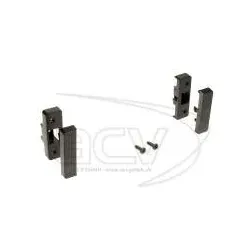 ACV 291320-02 1-DIN Radio Halterung Audi A3 11/1994-> Rubber Touch schwarz Ra...