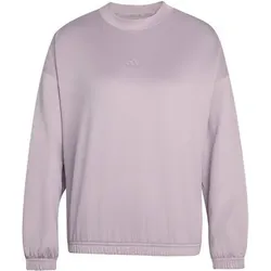 ADIDAS Damen Sweatshirt Yoga Essentials Cover-up, Größe S in Silber Silber
