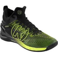 KEMPA Hallen-Sport-Schuhe ATTACK MID, Größe 13 in Schwarz Schwarz