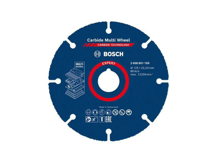 Bosch Expert Carbide Multi Wheel 125 mm Trennscheibe
