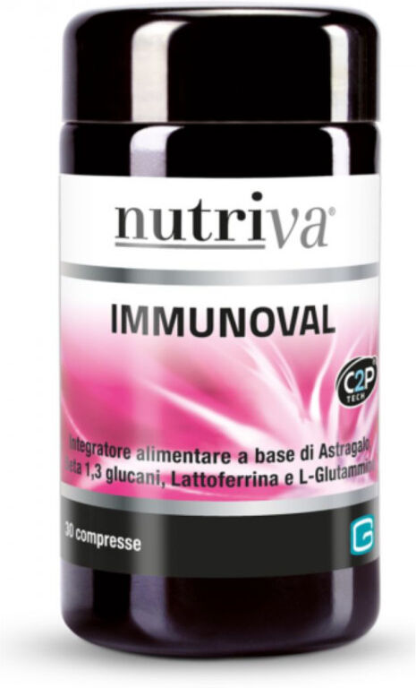 Cabassi(Nutriva) Nutriva Immunoval Integratore Difese Immunitarie 30 Compresse